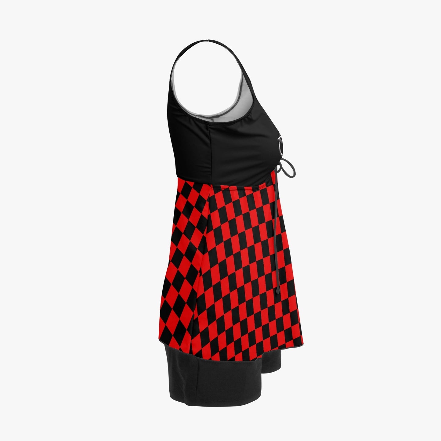 Checkered Women's Two-Piece Swimsuit