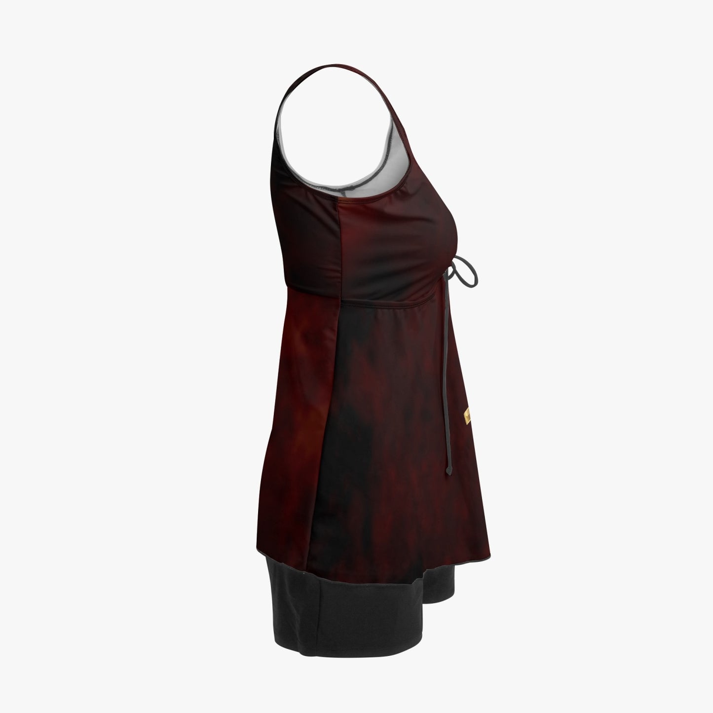 Dark red Women's Two-Piece Swimsuit