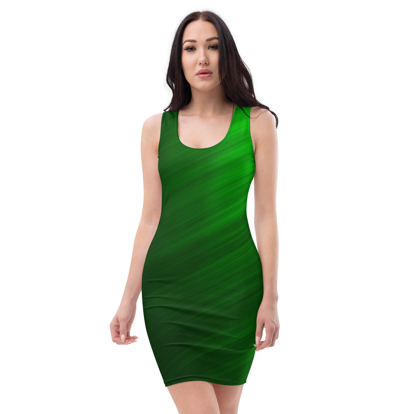 Dirty Green Pentagram Bodycon dress