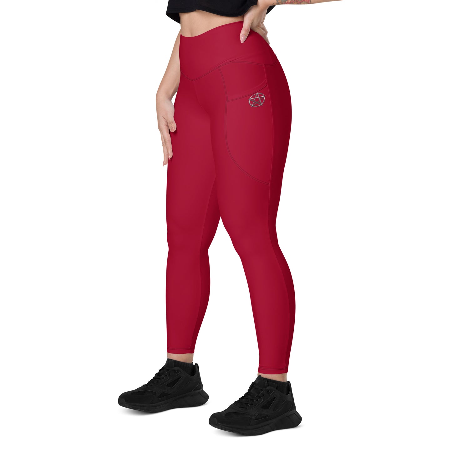 Legging Basic Blood Red