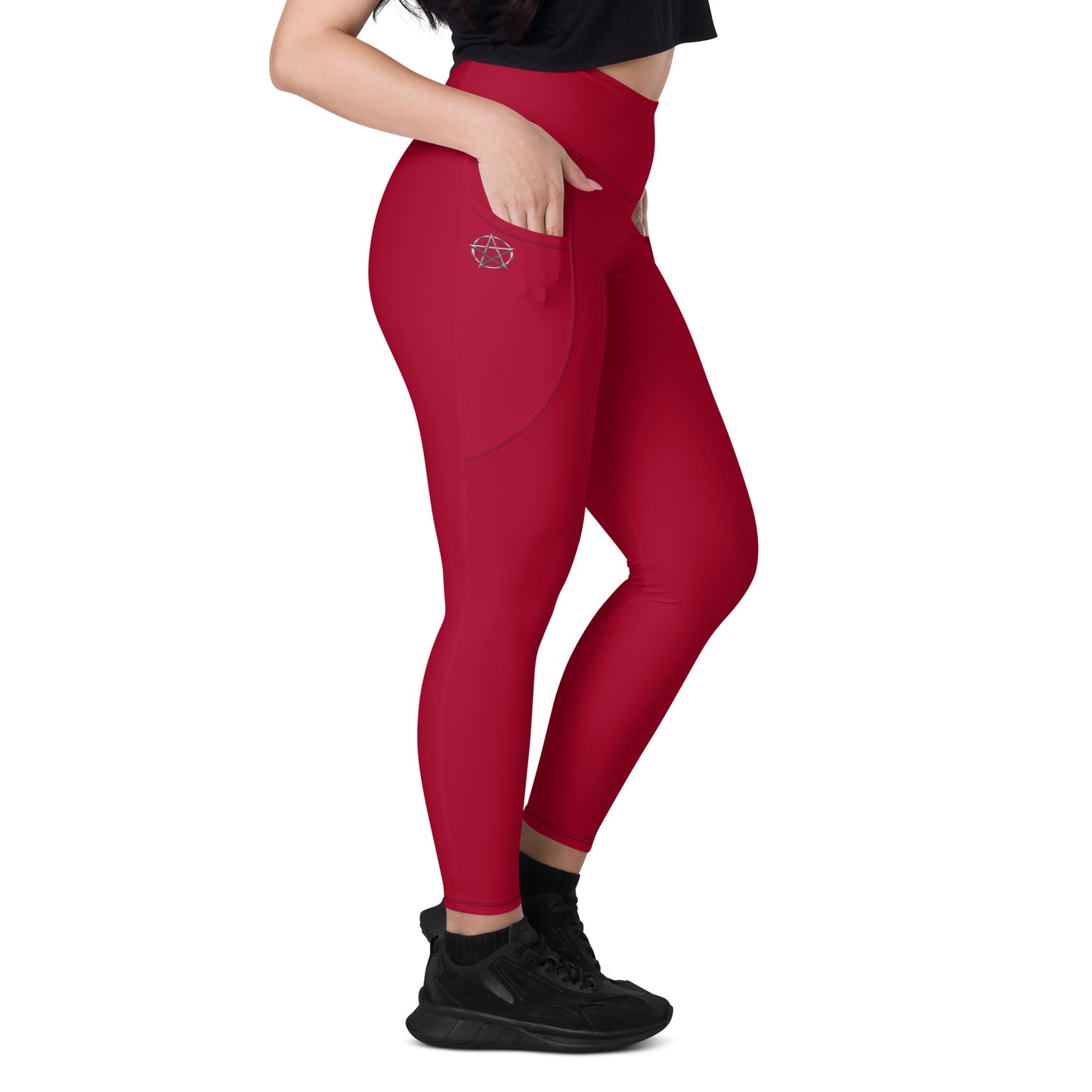 Legging Basic Blood Red
