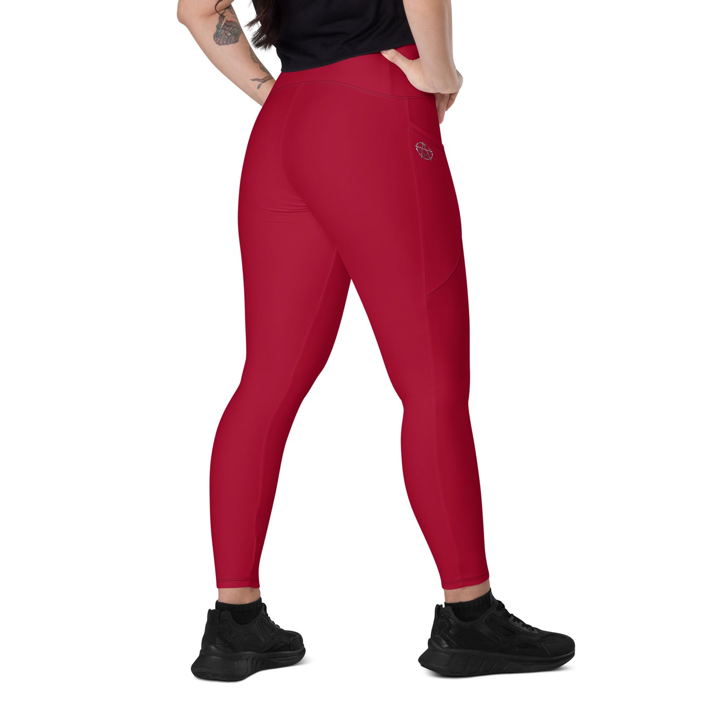 Legging Basic Blood Red