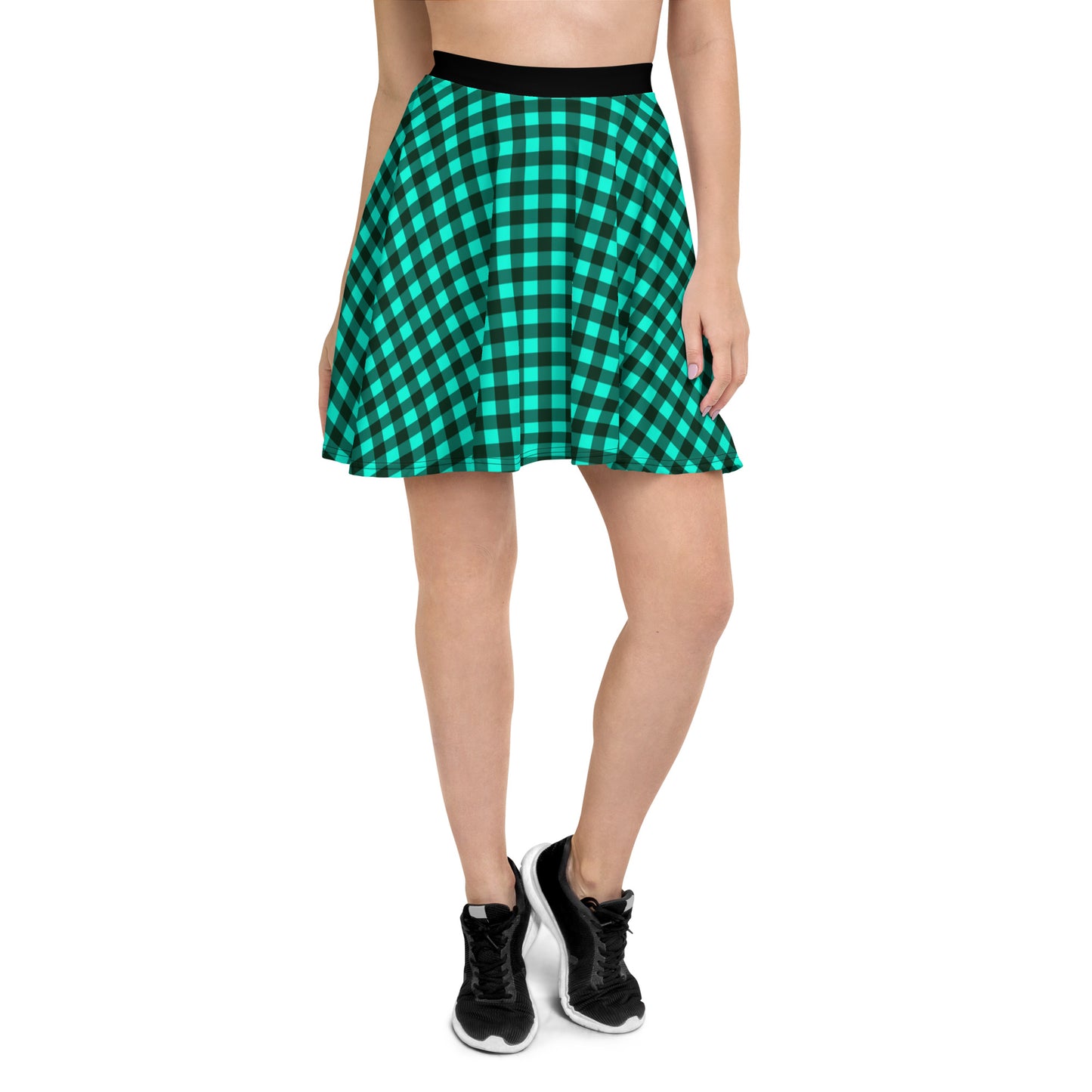 Skater Skirt Dirty Green/Black