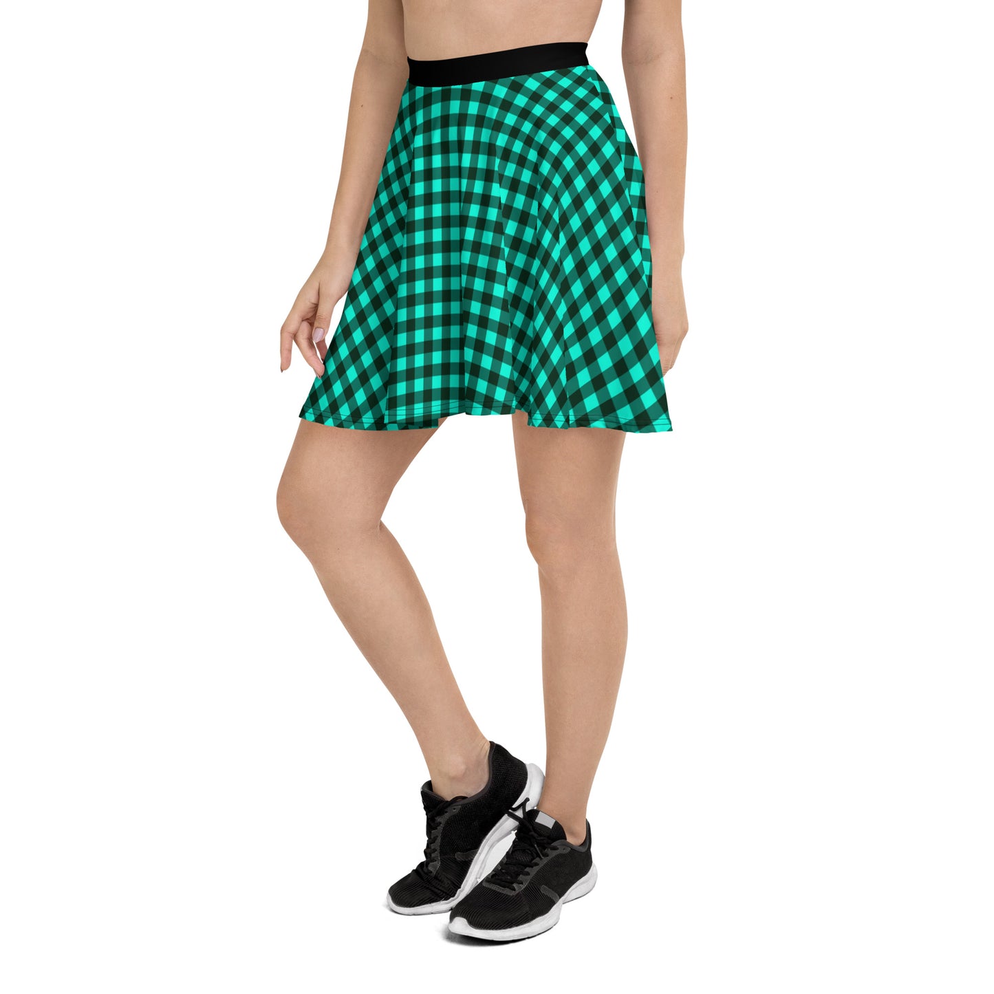 Skater Skirt Dirty Green/Black