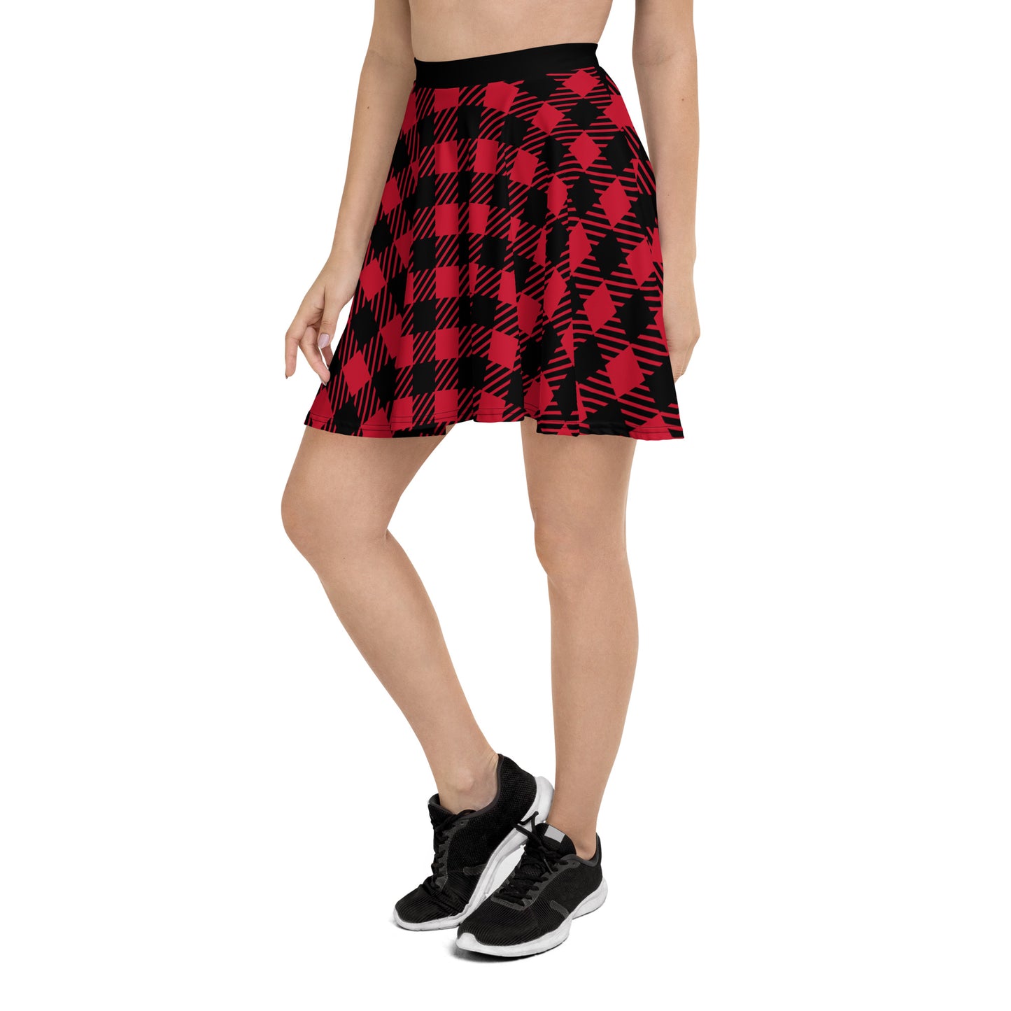 Skater Skirt Red/Black