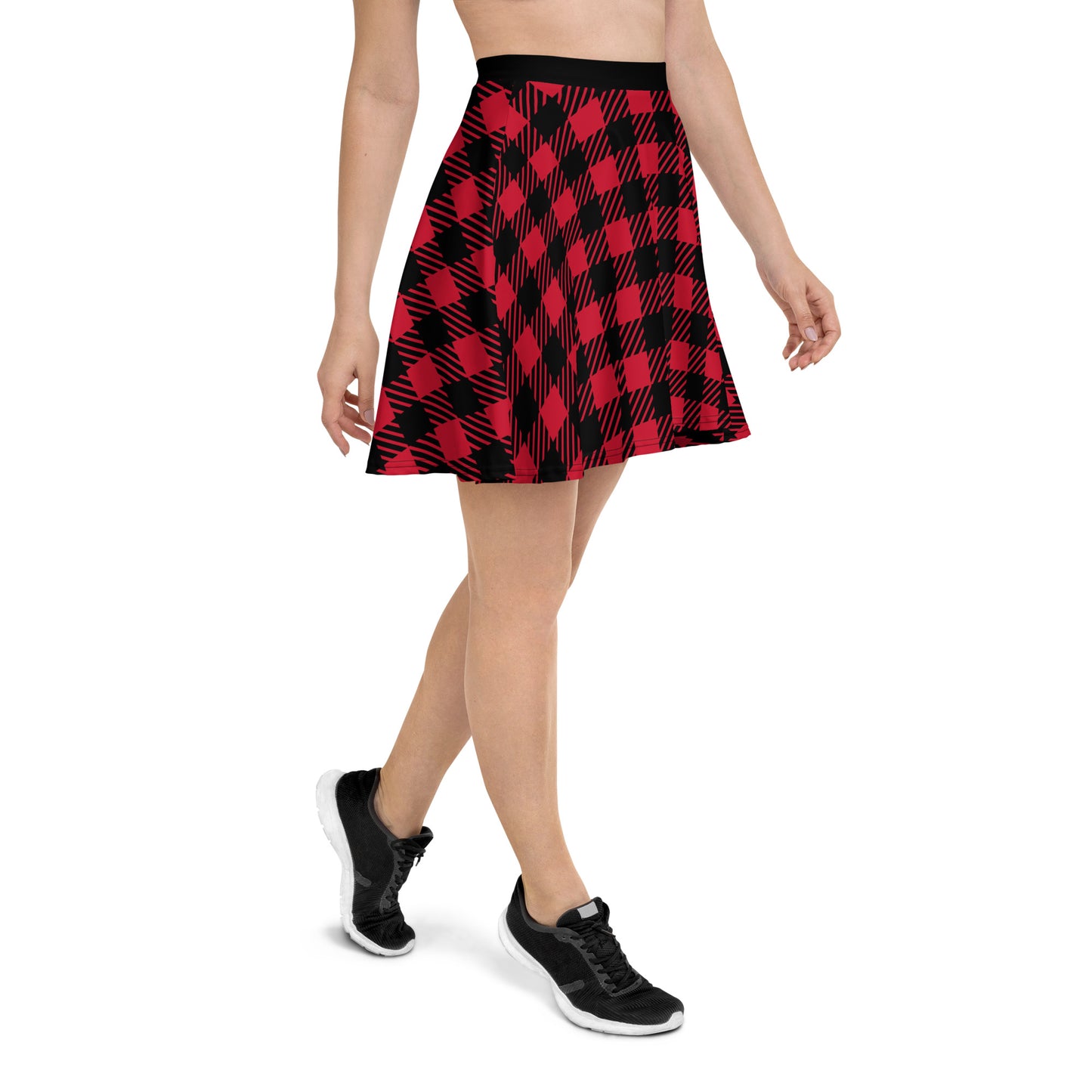 Skater Skirt Red/Black