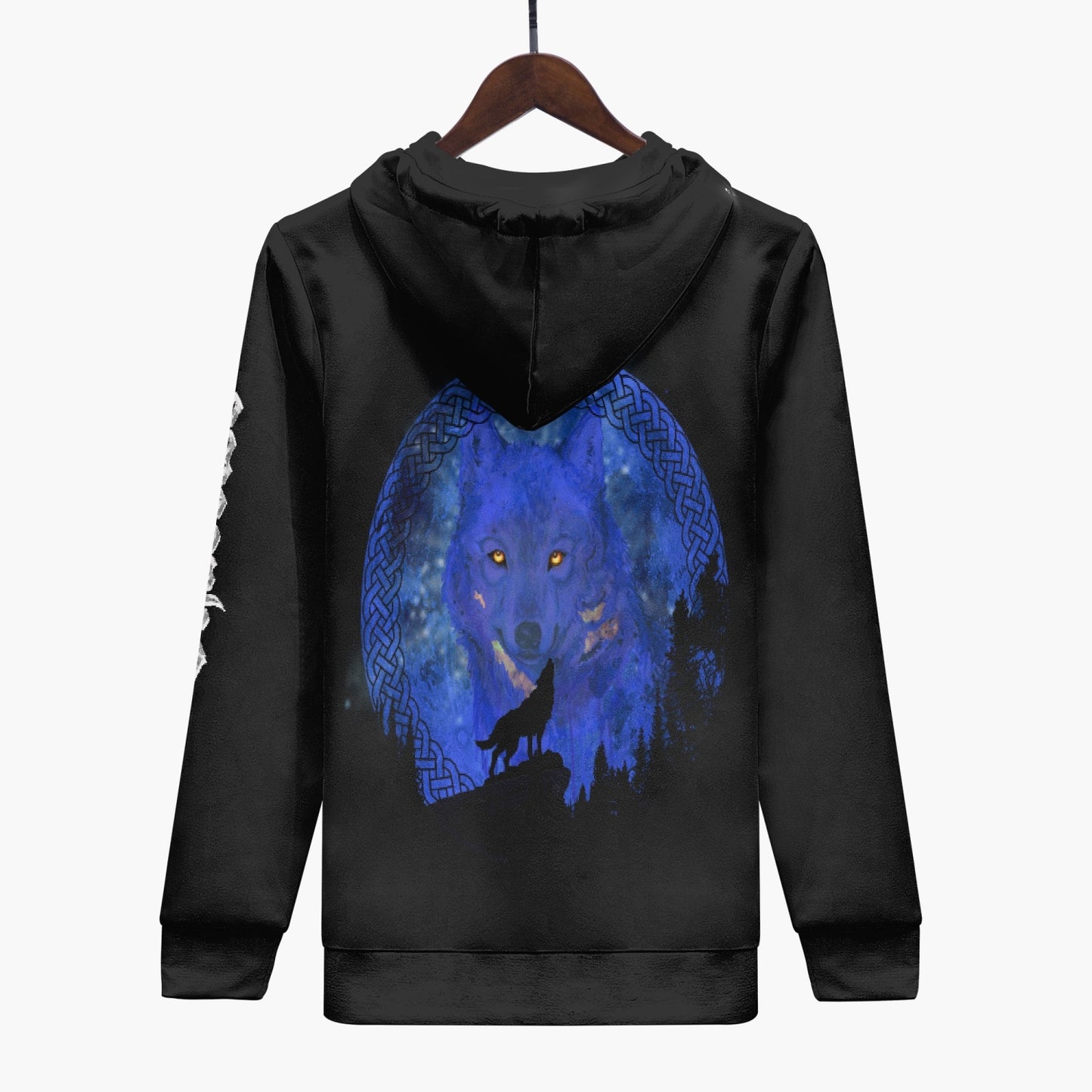 Midnight Wolf Unisex Hoodie