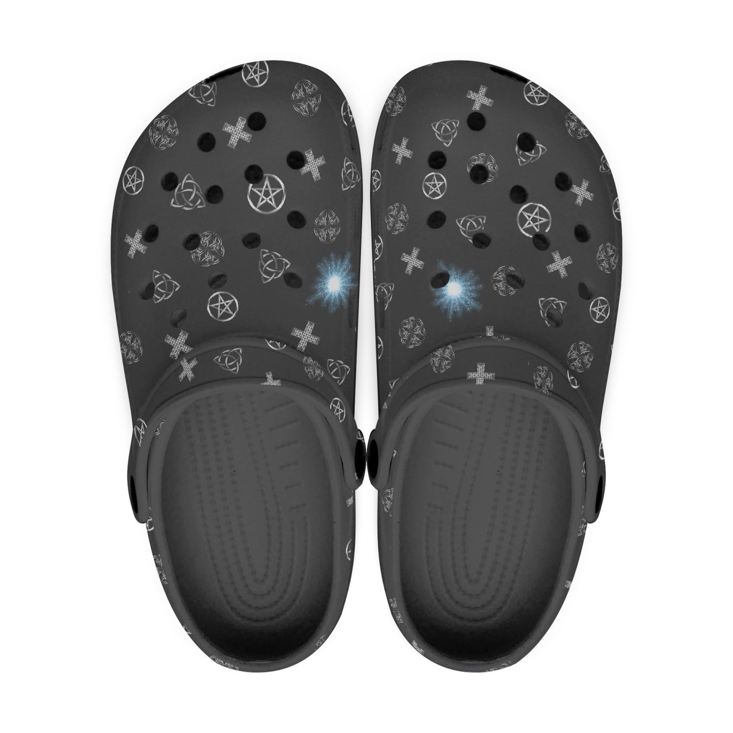Wicca Pattern Clogs