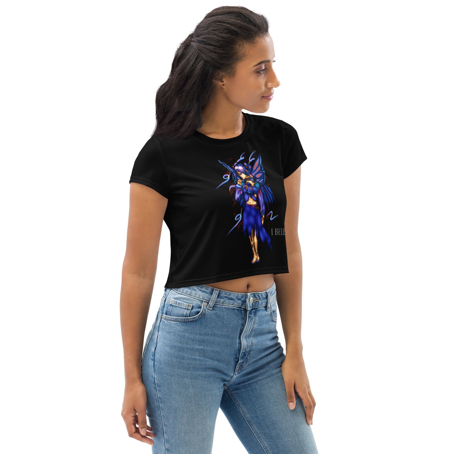 Blue Fairy Crop Tee