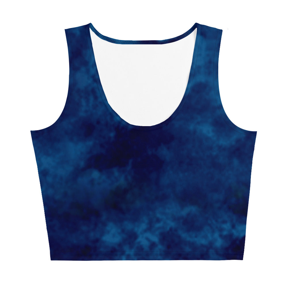 Midnight Blue Crop Top