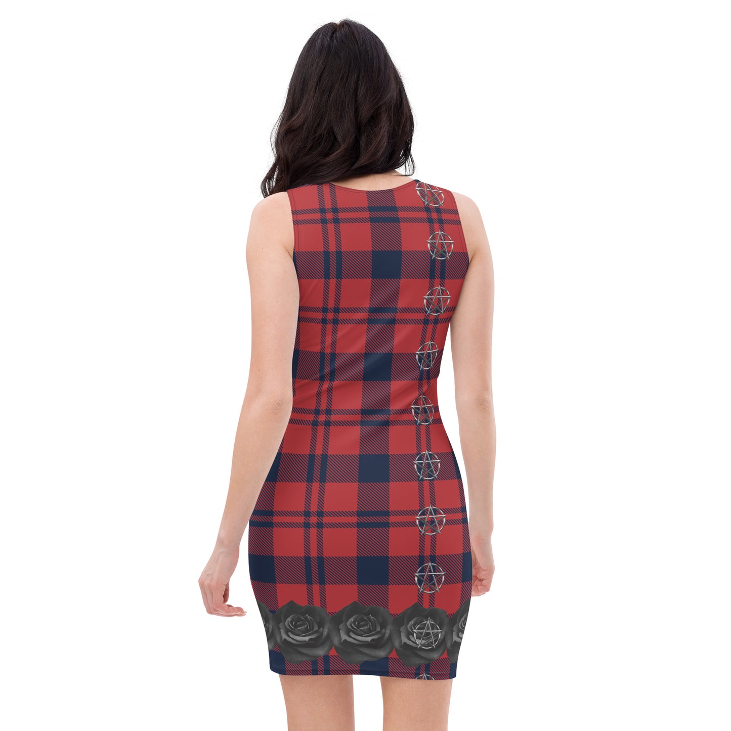 Black rose Pentagram Dress