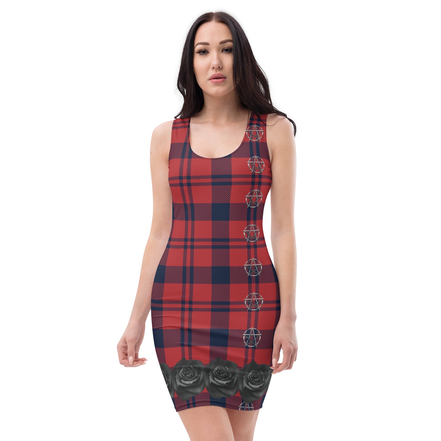 Black rose Pentagram Dress
