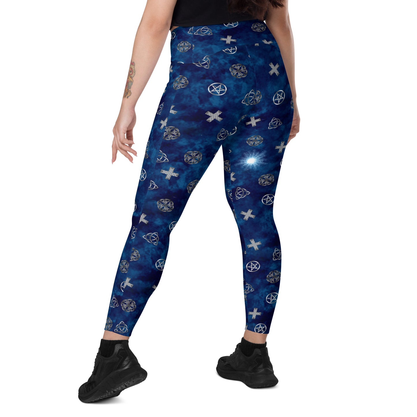 Midnight Blue Wicca Leggings