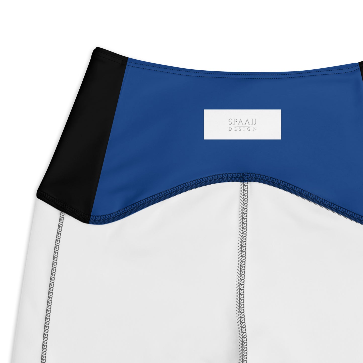 Shadows One leg Leggings with pockets Blue