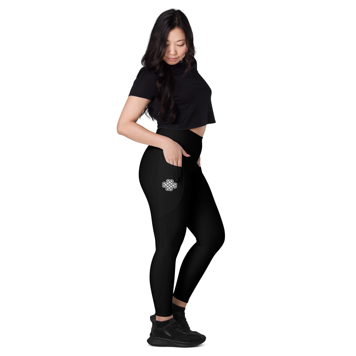 Shadow Leggings with pockets Full Black