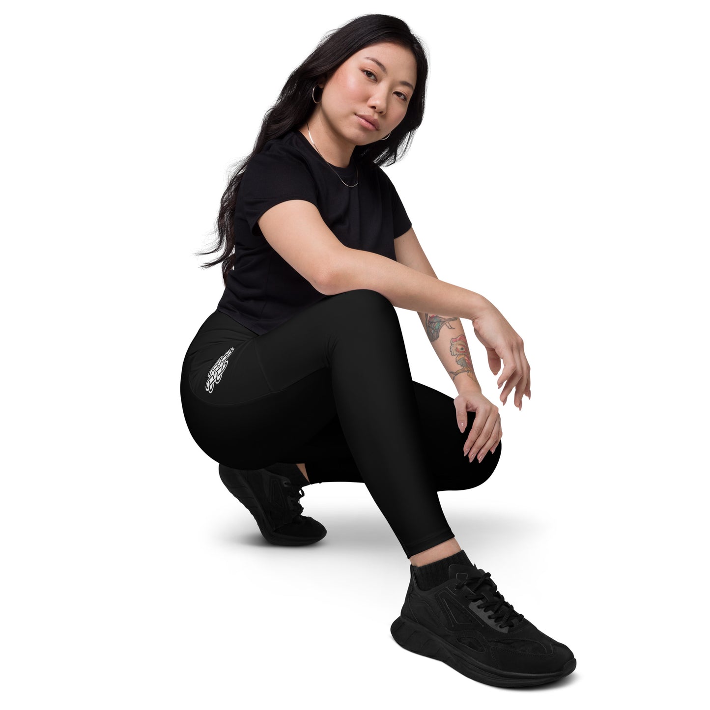 Shadow Leggings with pockets Full Black