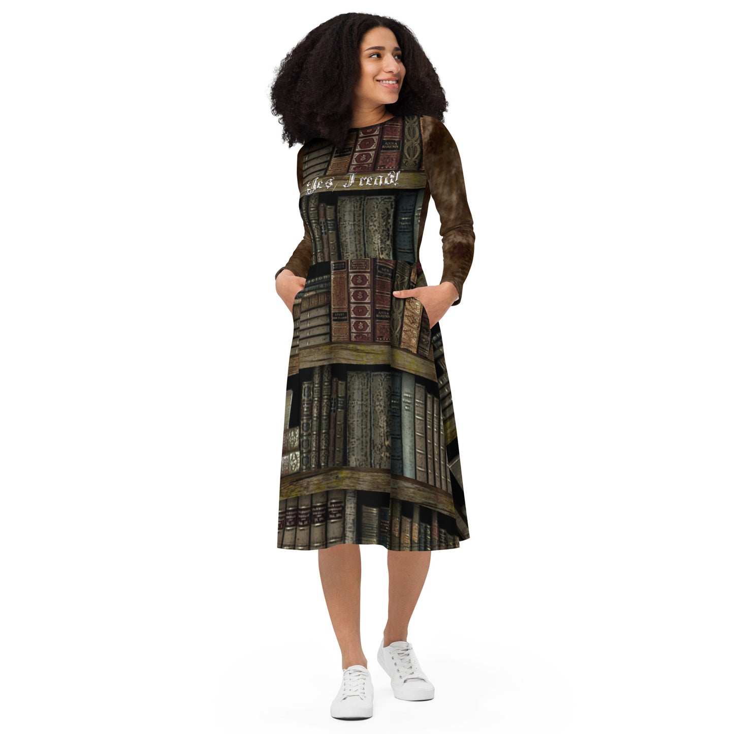 Yes, I read! Long Sleeve Dress