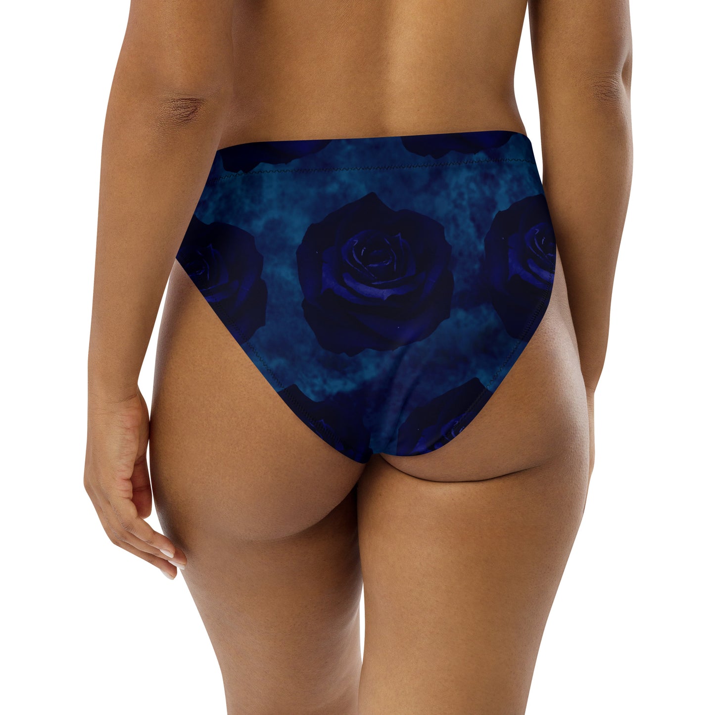 Midnight Rose bikini bottom