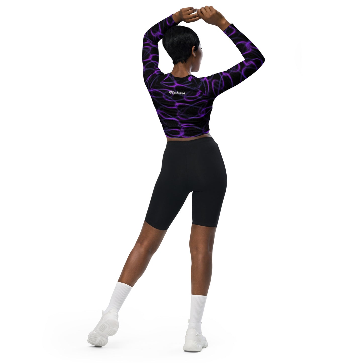 Purple Light crop top
