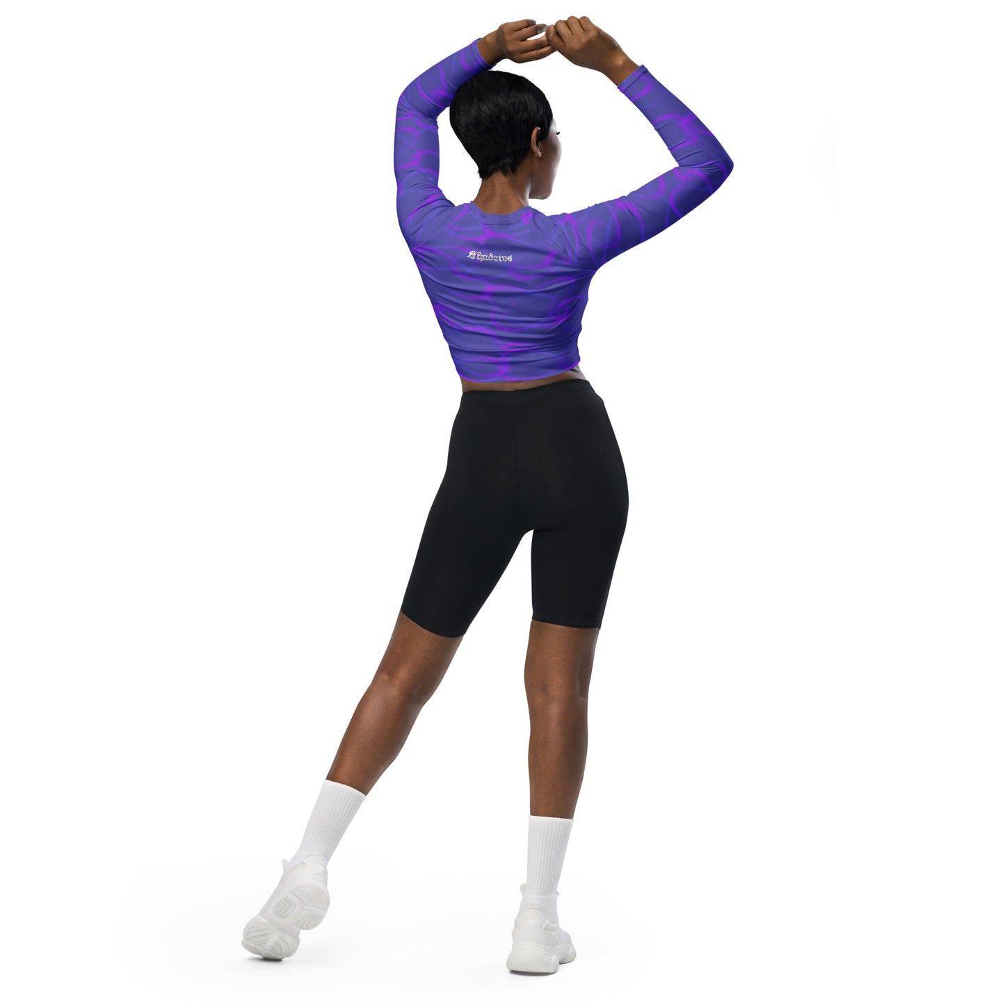 Purple Light crop top Lavender