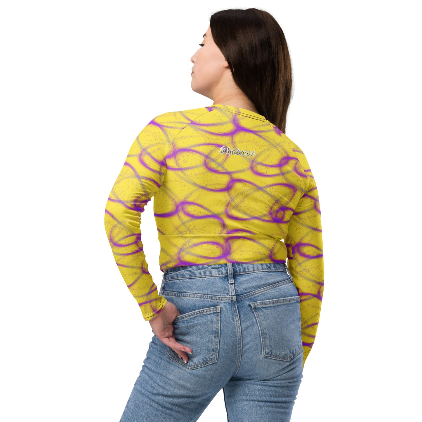 Purple Light crop top Lemon