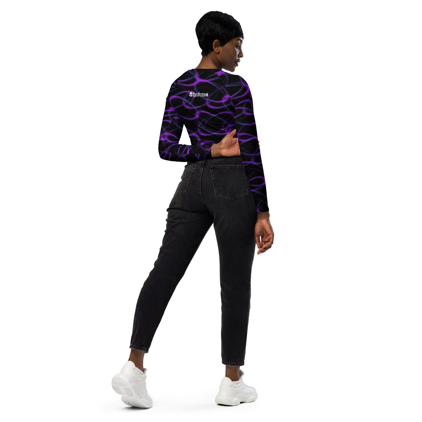 Purple Light crop top