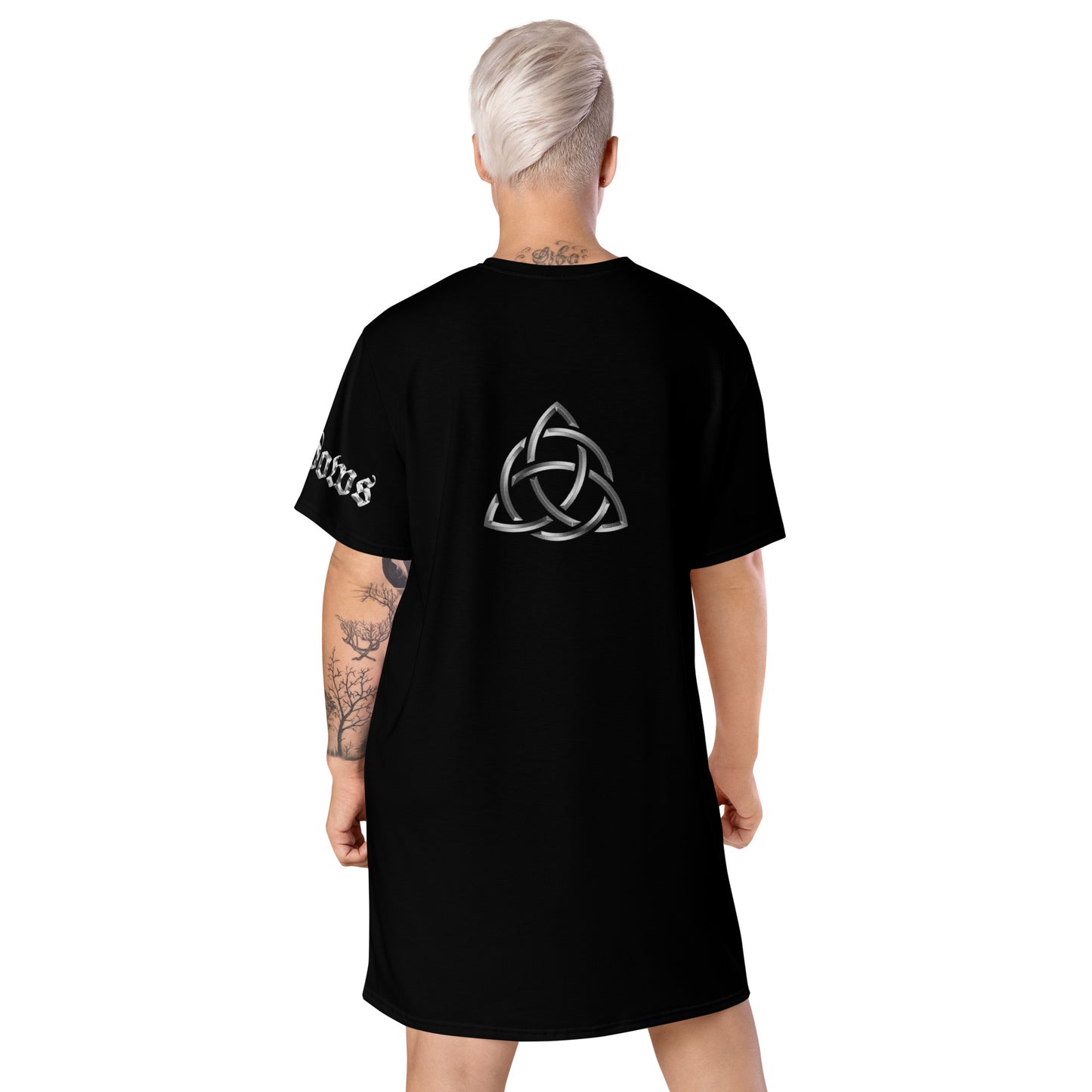 Midnight Wolf T-shirt dress