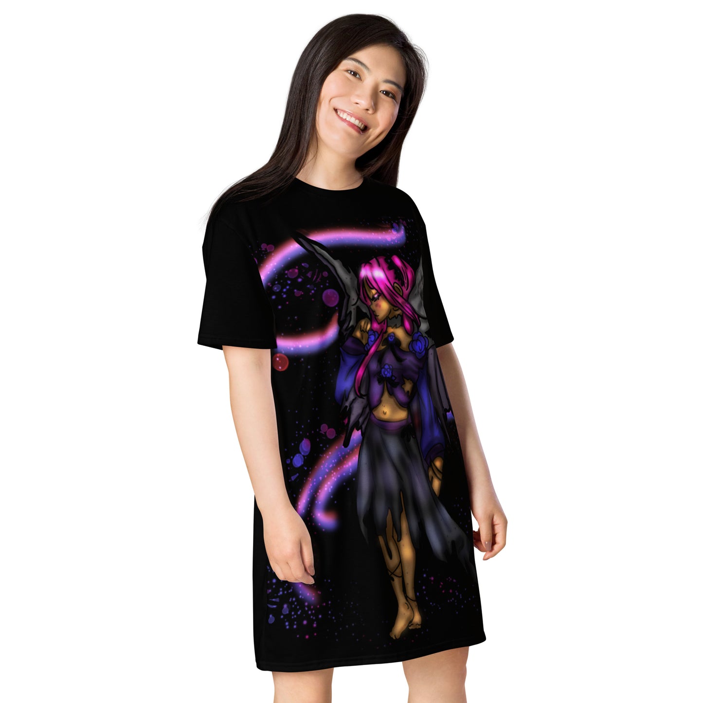 Purple Fairy T-shirt dress