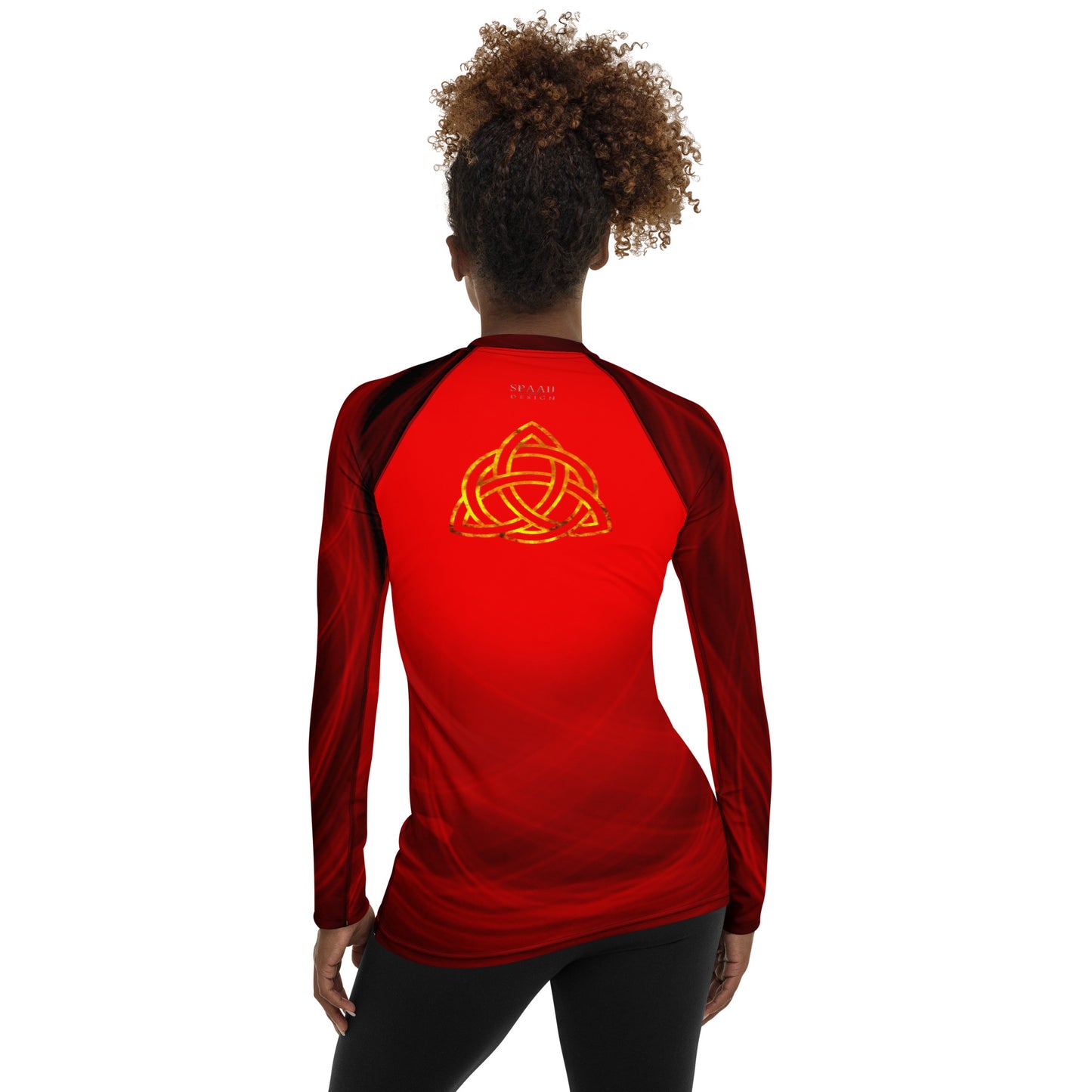 Magic Red Rose Rash Guard