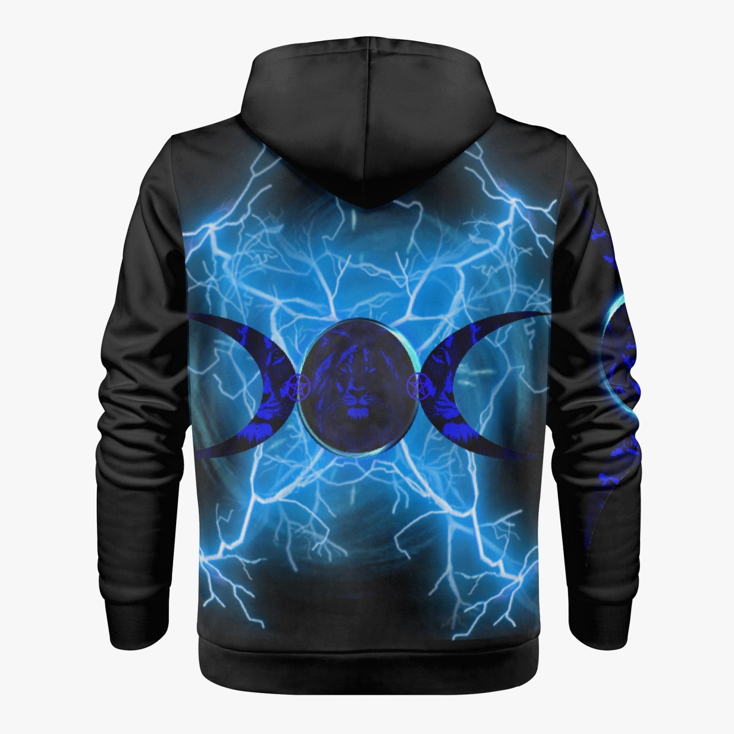 Moon Lion Zip Up Hoodie