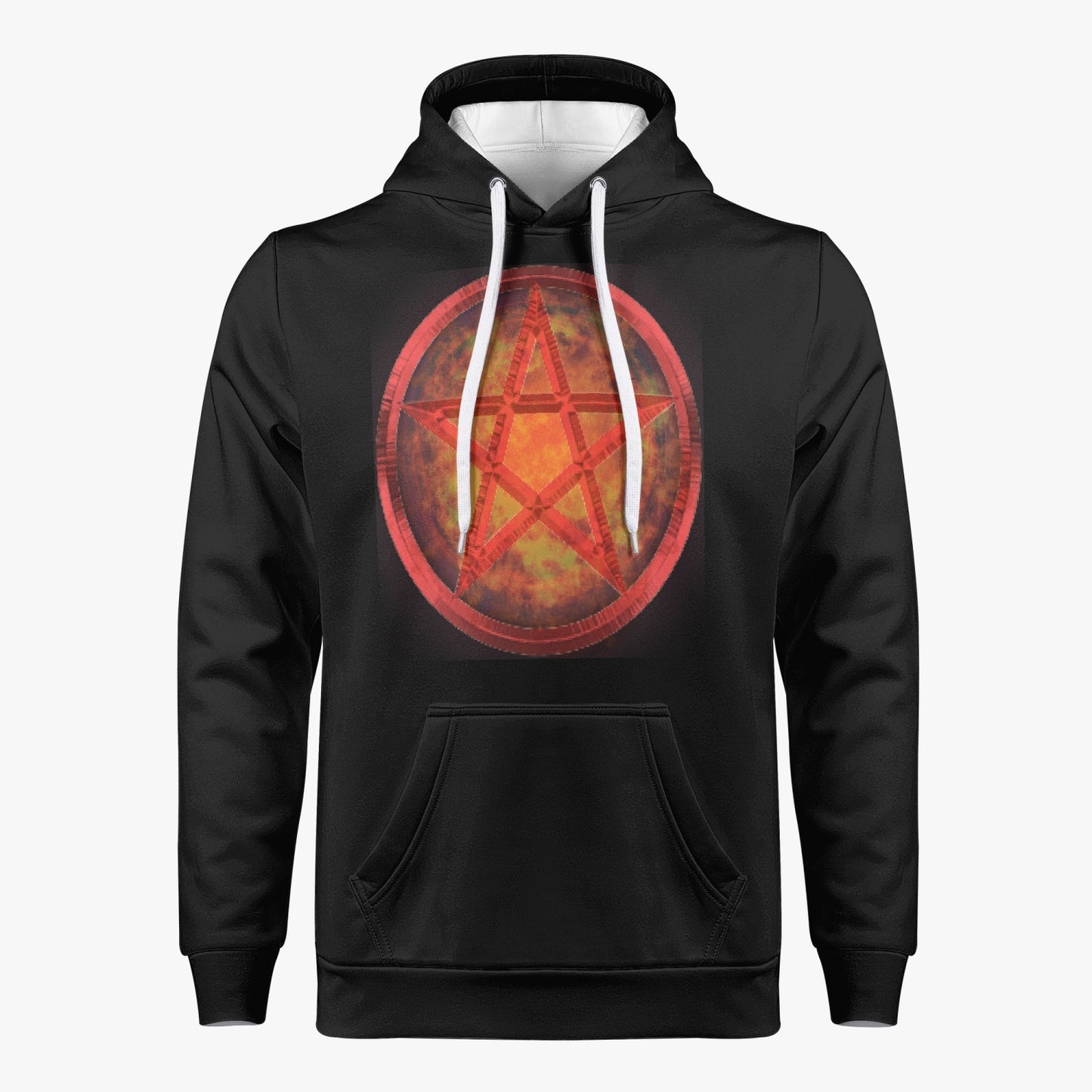 Hoodie Pentagram Fire