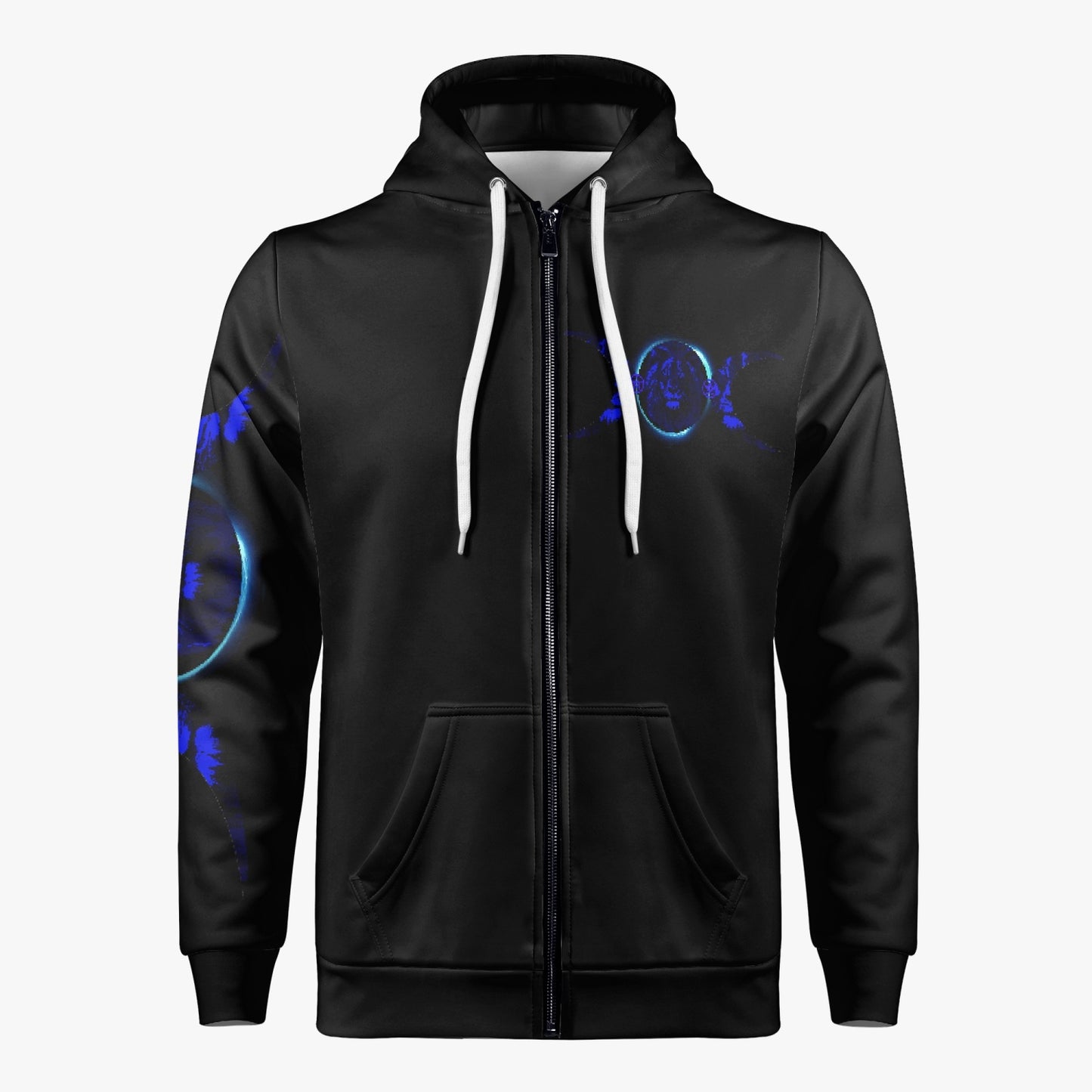 Moon Lion Zip Up Hoodie