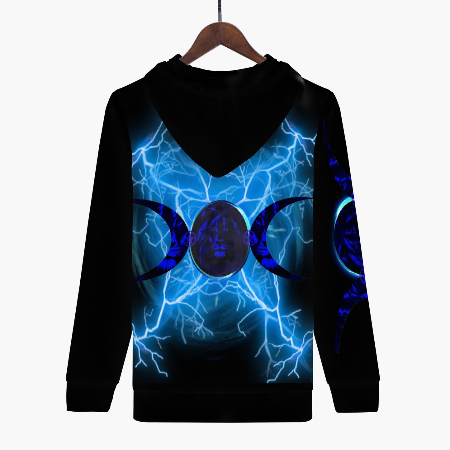 Moon Lion Zip Up Hoodie