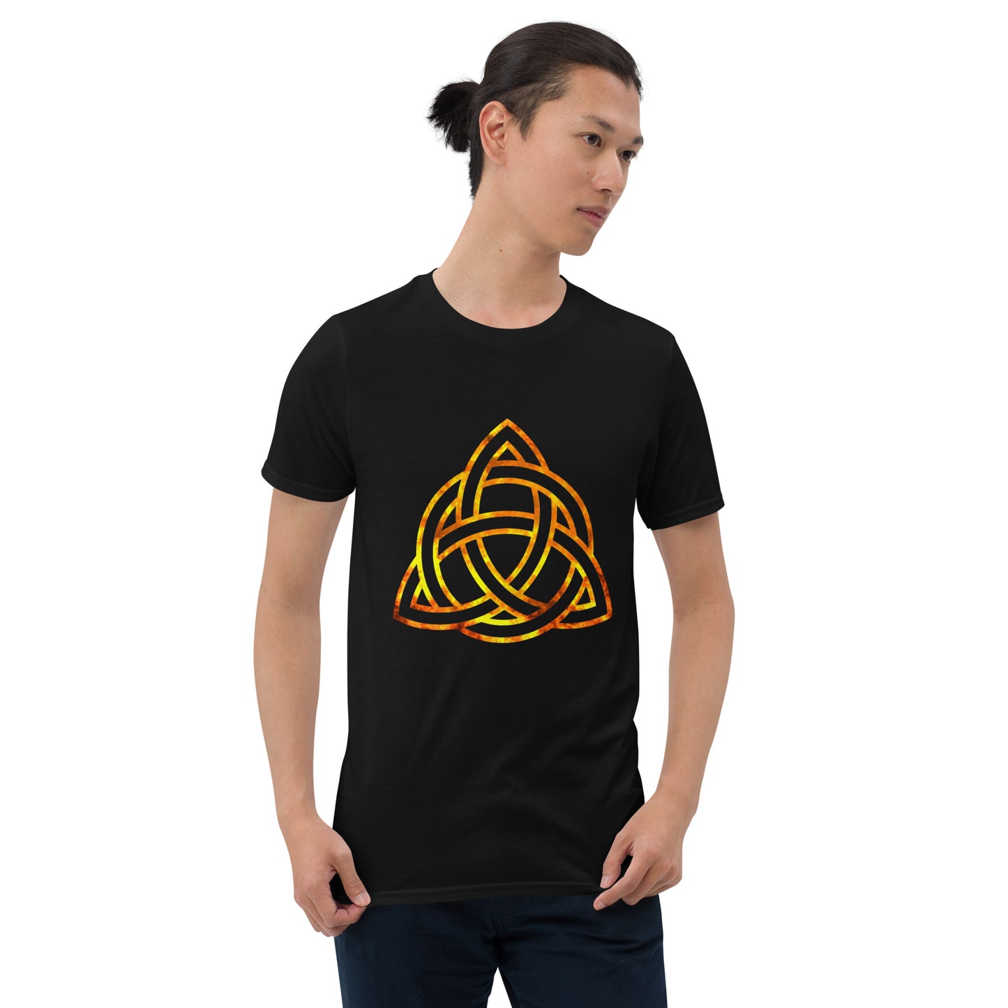 Celtic Knot Fire Short-Sleeve Unisex T-Shirt