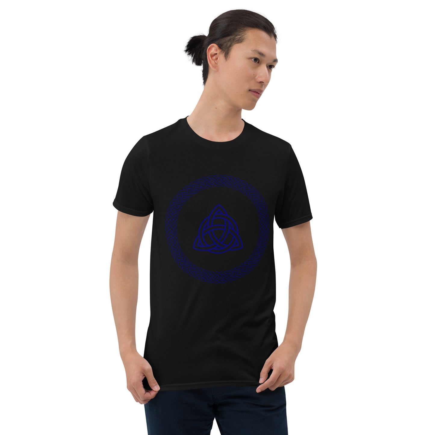 Celtic knot Blue Short-Sleeve Unisex T-Shirt