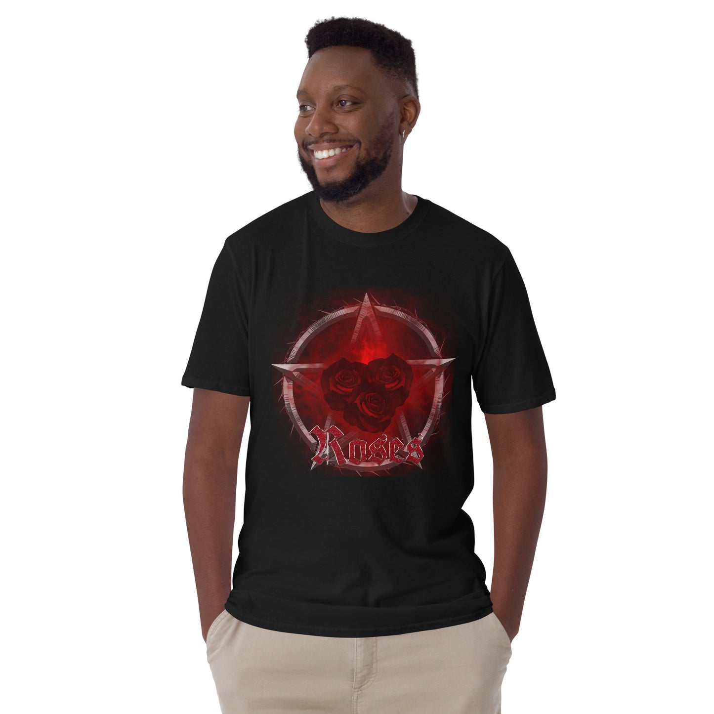 Roses Short-Sleeve Unisex T-Shirt