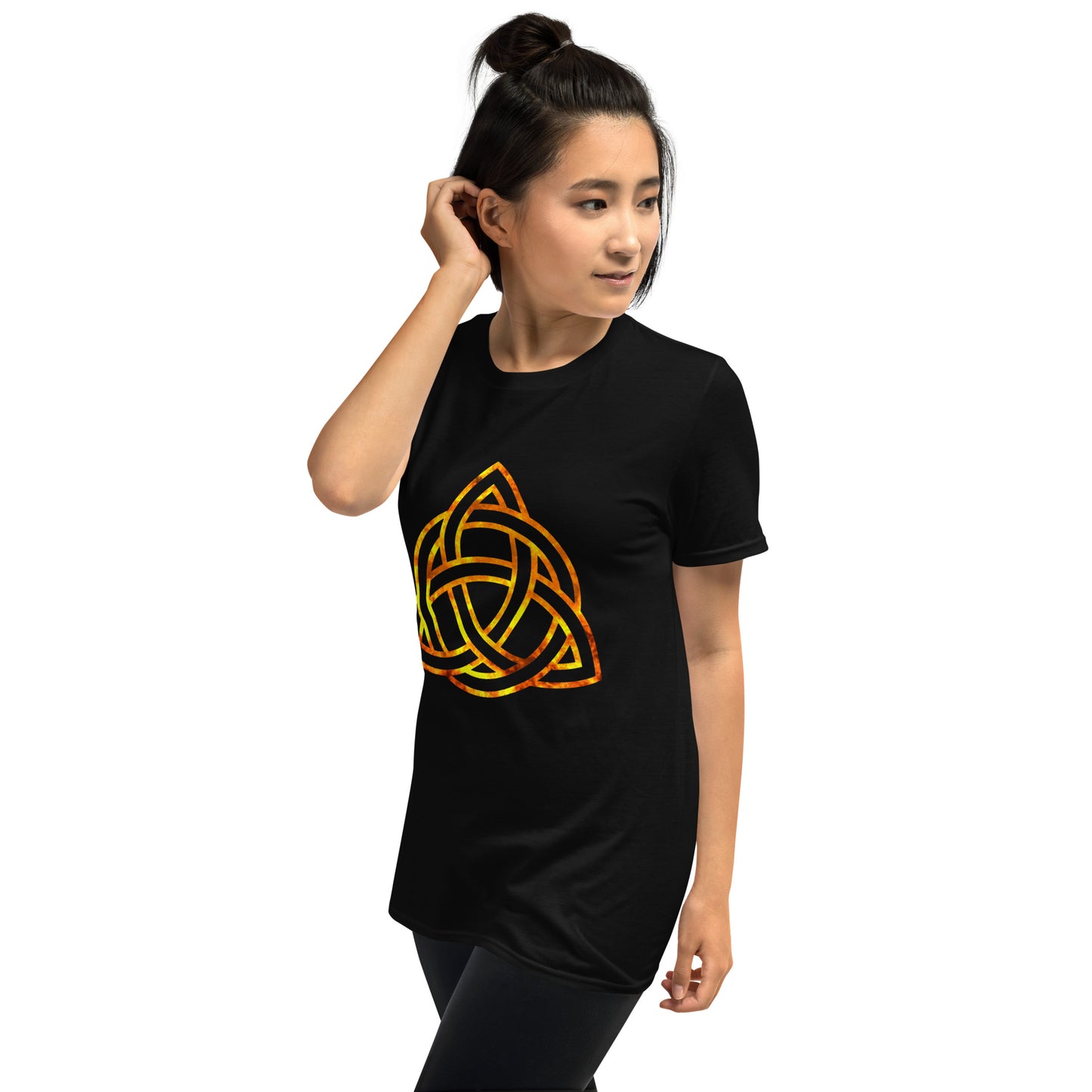 Celtic Knot Fire Short-Sleeve Unisex T-Shirt