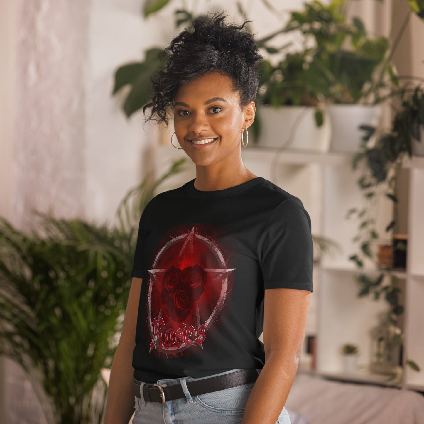 Roses Short-Sleeve Unisex T-Shirt