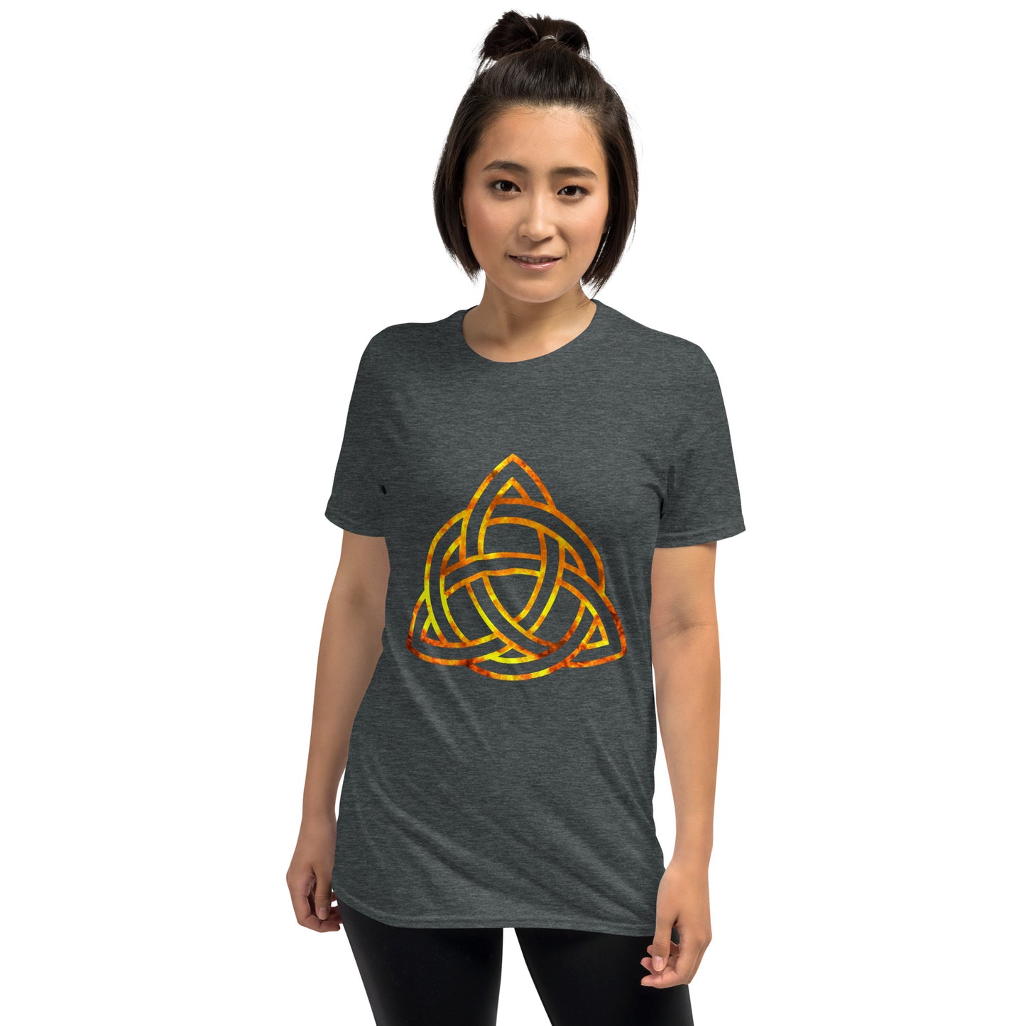 Celtic Knot Fire Short-Sleeve Unisex T-Shirt