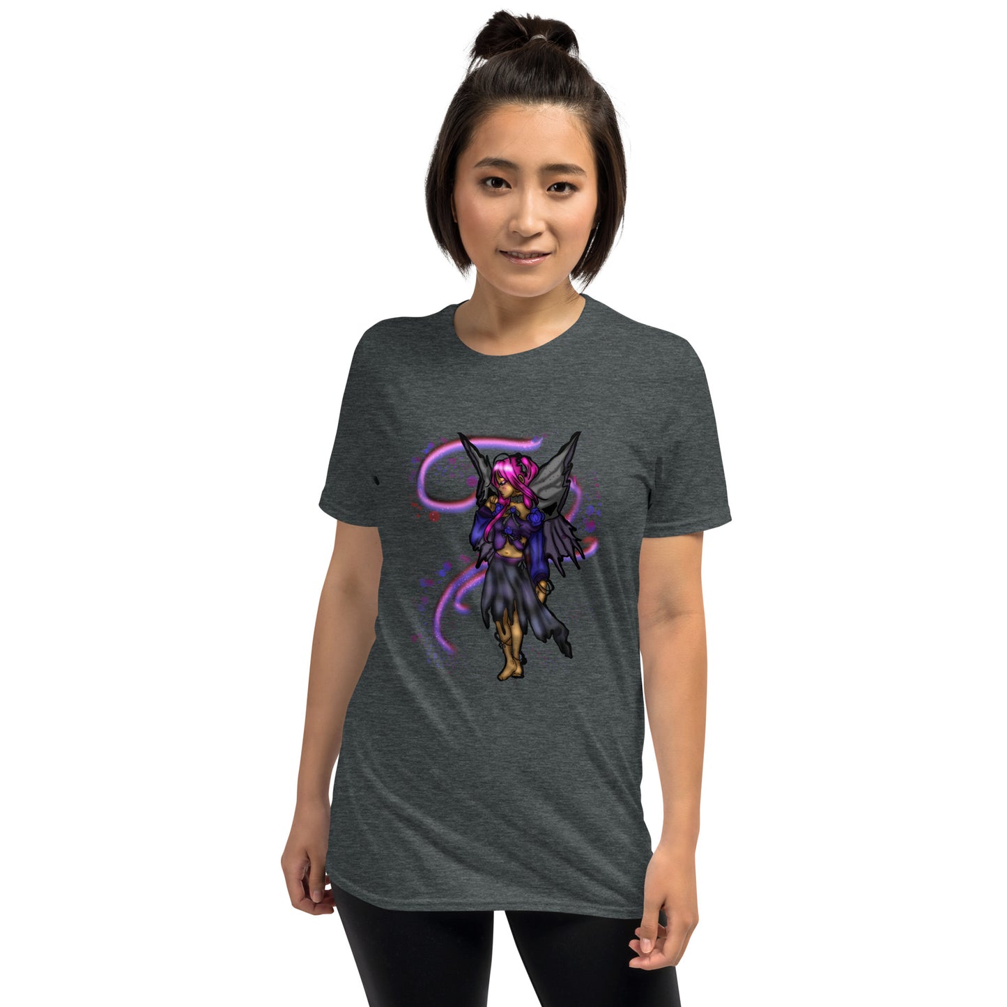 Purple Fairy Short-Sleeve Unisex T-Shirt