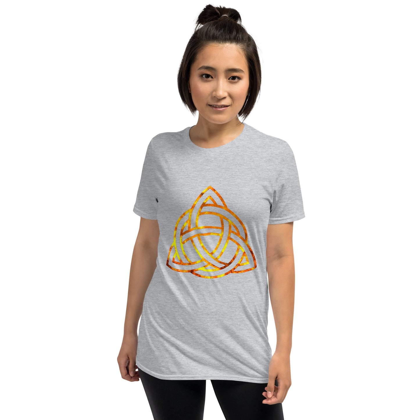 Celtic Knot Fire Short-Sleeve Unisex T-Shirt