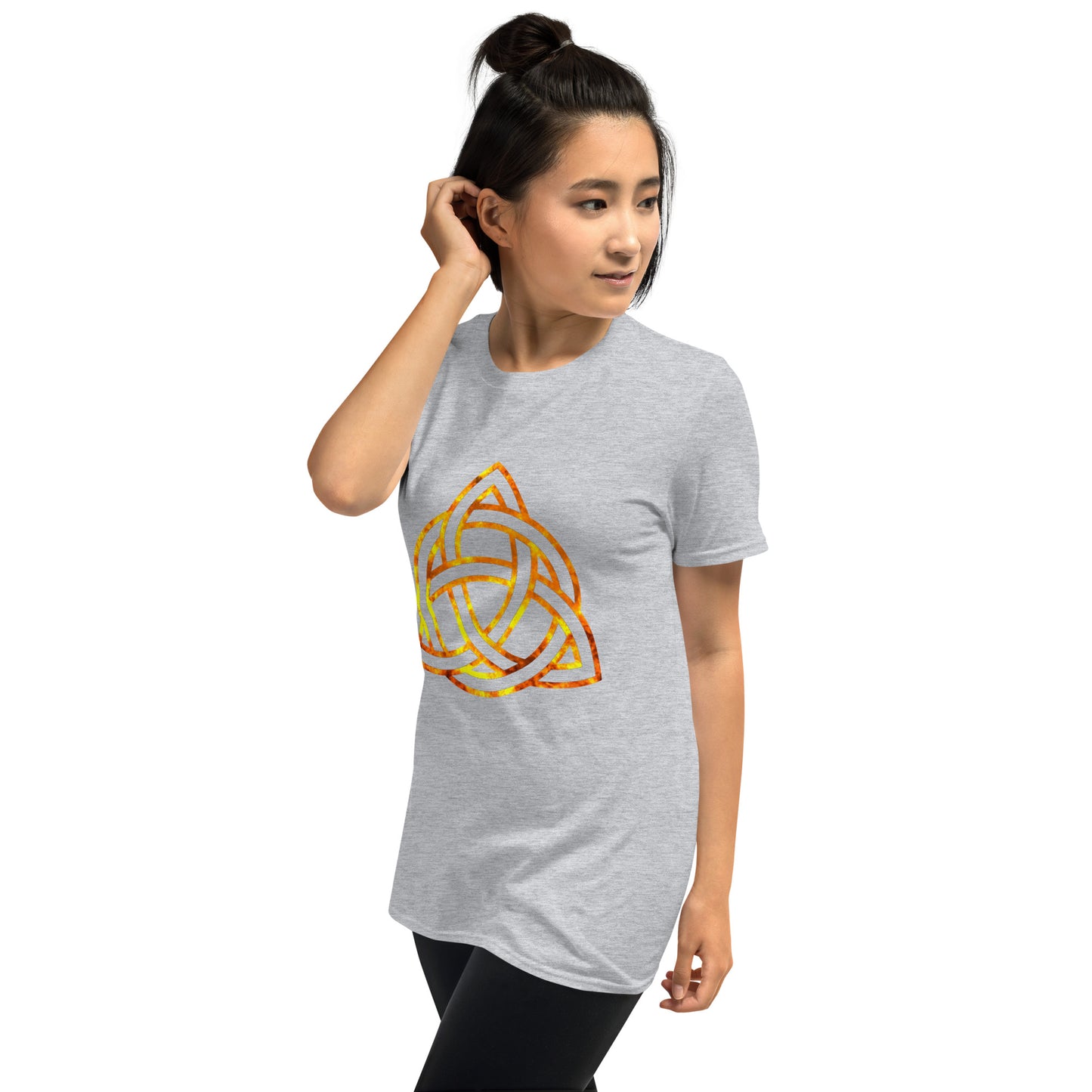 Celtic Knot Fire Short-Sleeve Unisex T-Shirt
