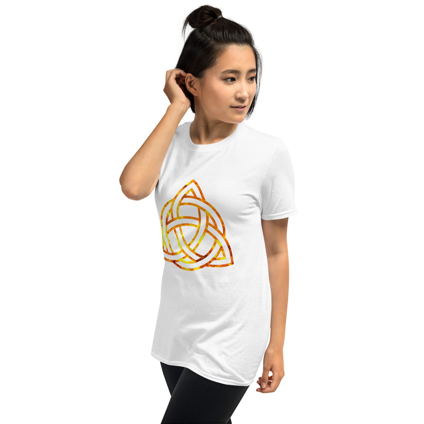 Celtic Knot Fire Short-Sleeve Unisex T-Shirt