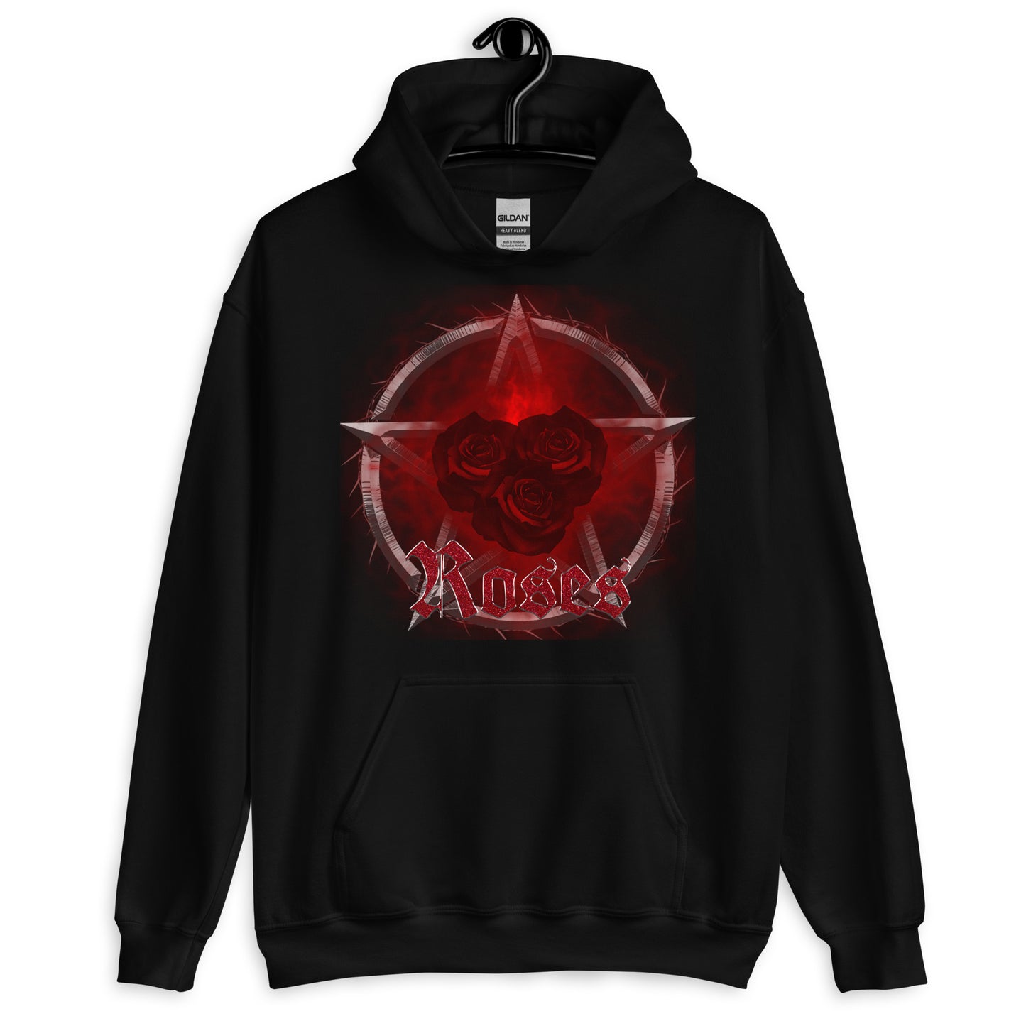 Pentagram Roses Hoodie