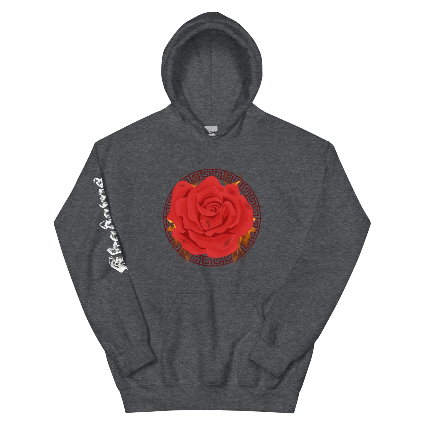Burning Rose Unisex Hoodie