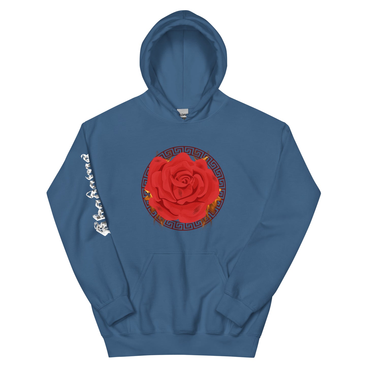 Burning Rose Unisex Hoodie