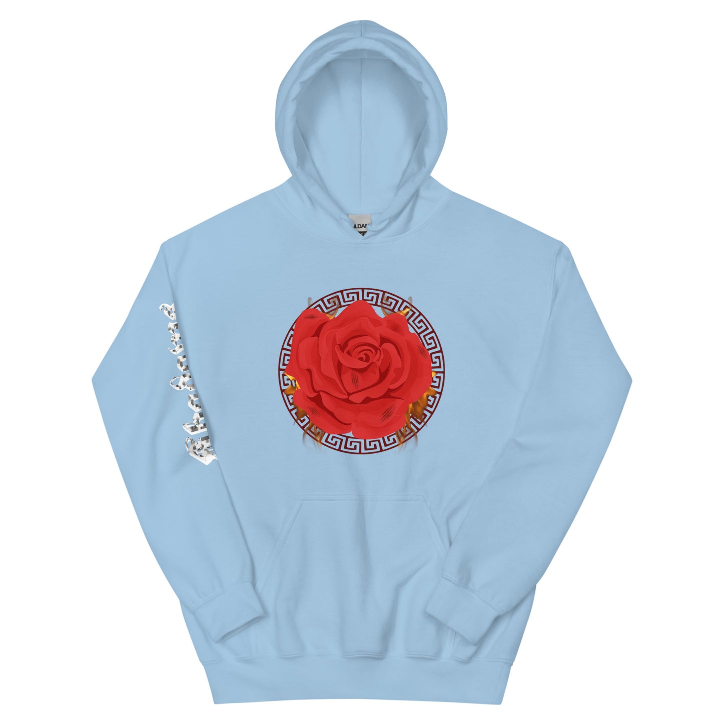 Burning Rose Unisex Hoodie
