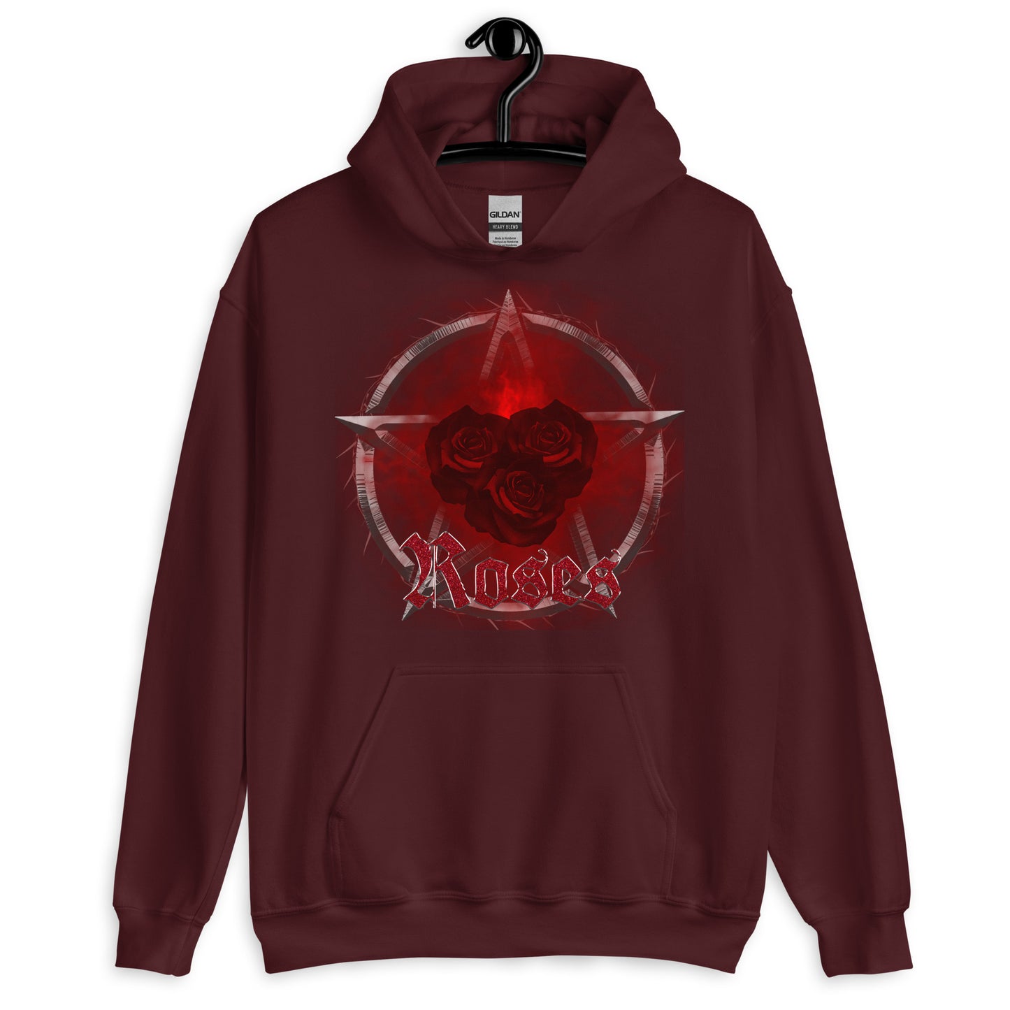 Pentagram Roses Hoodie