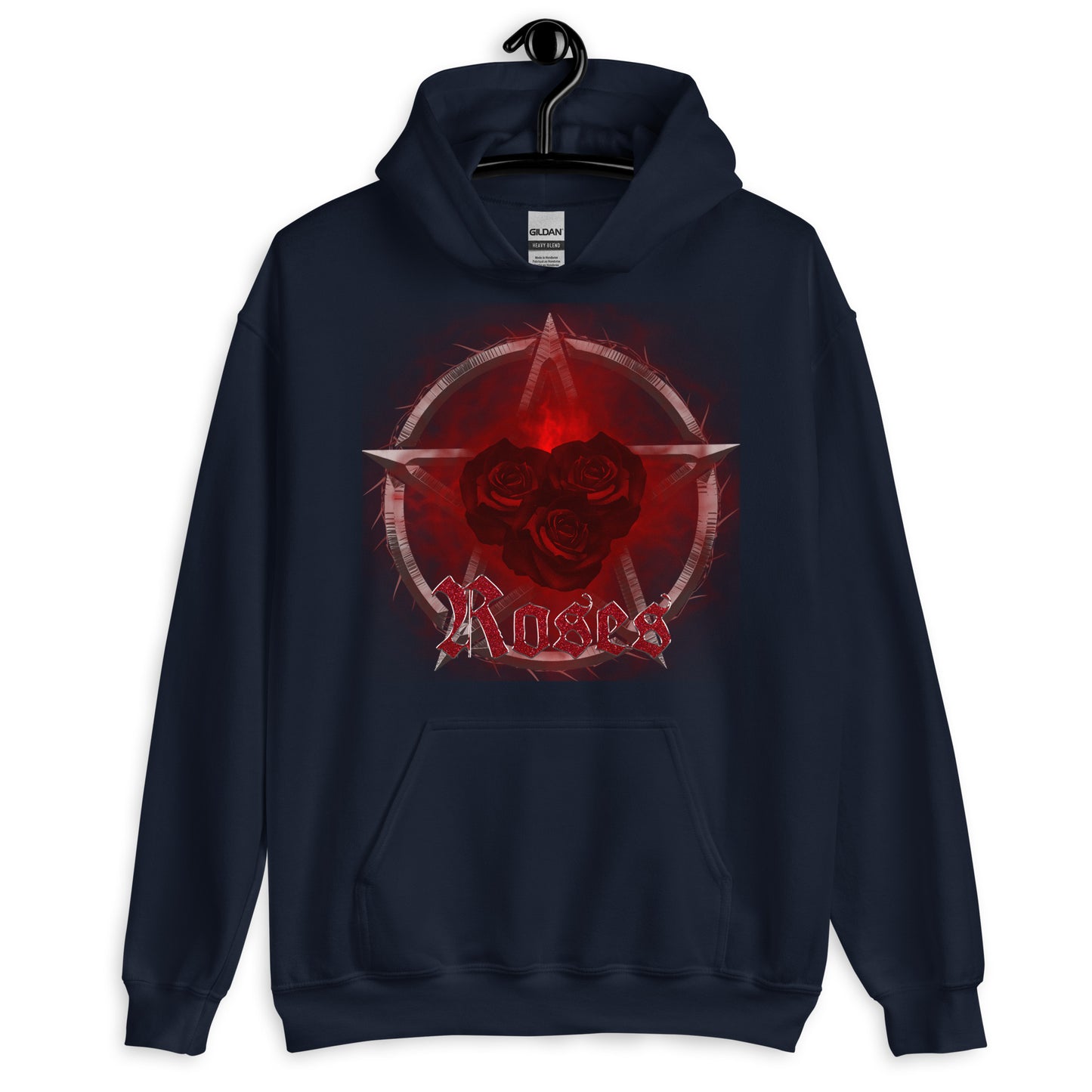 Pentagram Roses Hoodie