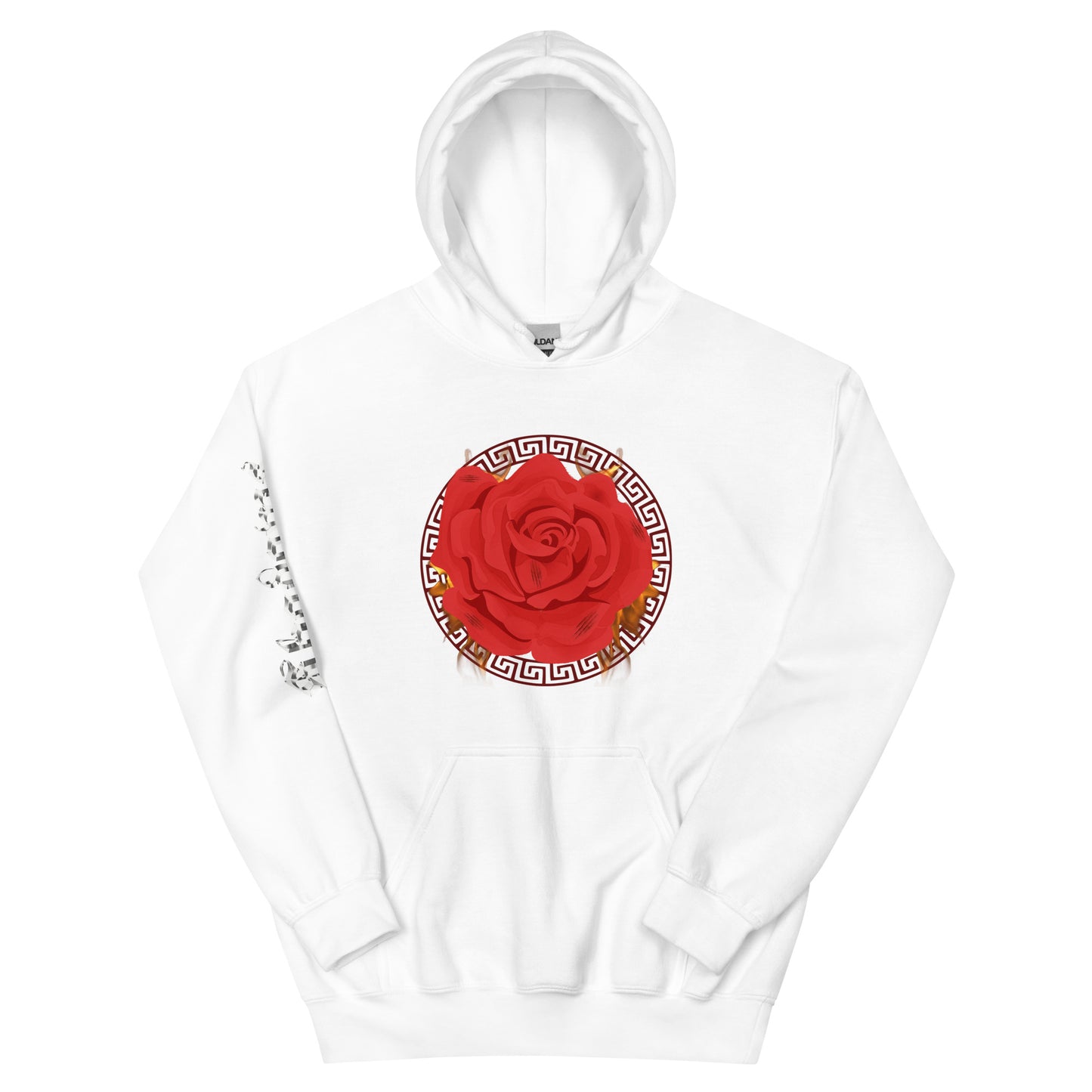 Burning Rose Unisex Hoodie